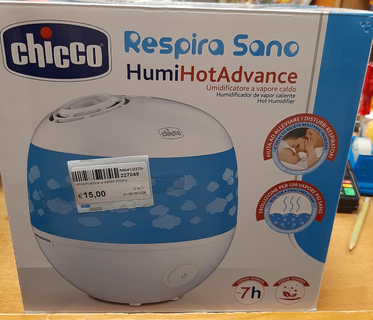 umidificatore a caldo chicco