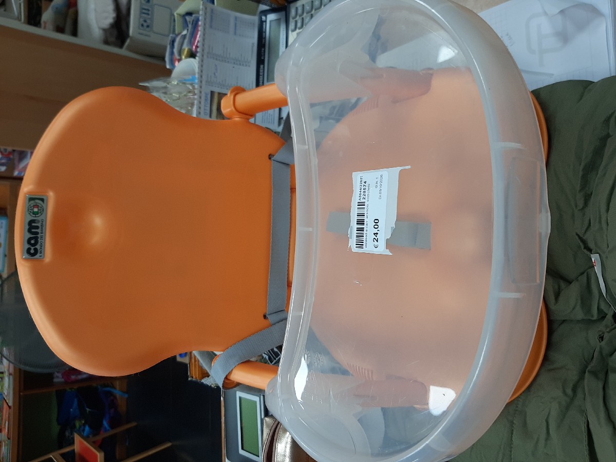 alzasedia cam arancio, completo